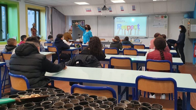 Intervention de sensibilisation au collège Frédéric Mistral à Port de Bouc